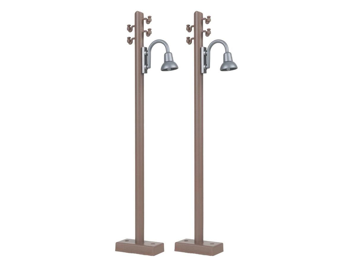 Pola 333232 Wooden Pole with Arc Light (2) Kit G Gauge