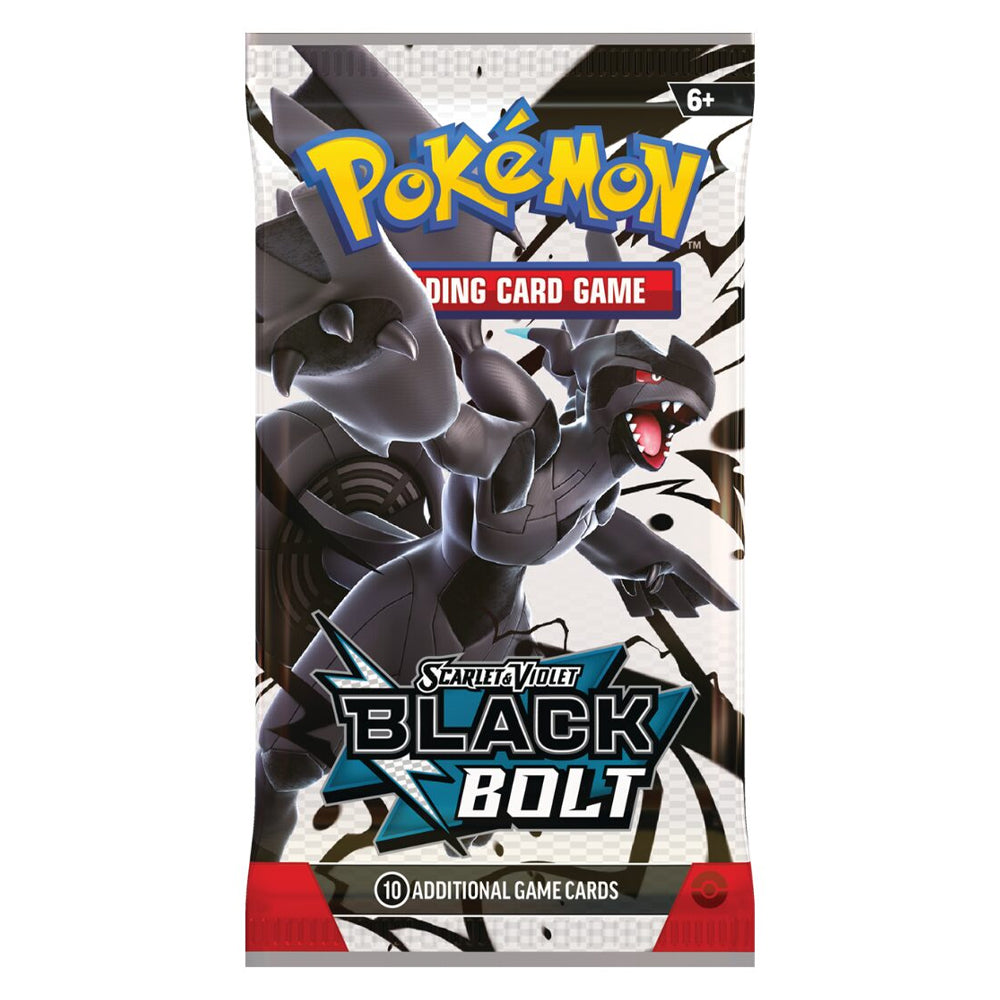 Pokmon TCG: Scarlet & Violet 10.5 - Black Bolt - Single Booster Pack Pokmon TCG: Scarlet & Violet 10.5 - Black Bolt - Single Booster Pack