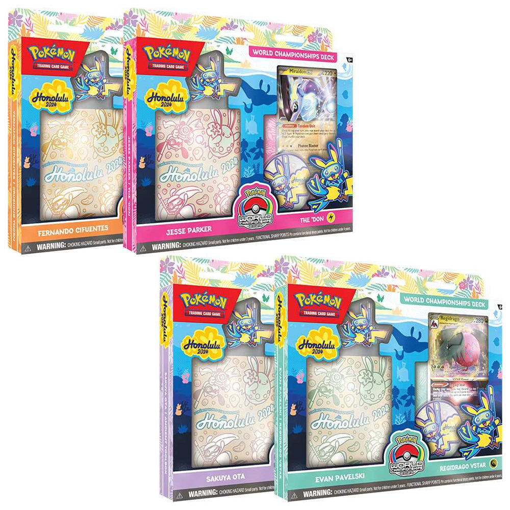 Pokemon TCG: World Champions Decks Honolulu 2024 - Assorted