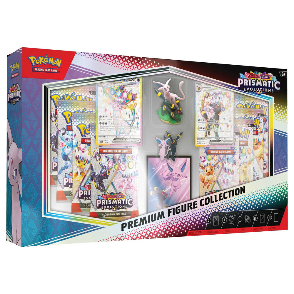 Pokémon TCG: Scarlet & Violet 8.5 Prismatic Evolutions Premium Figure Collection