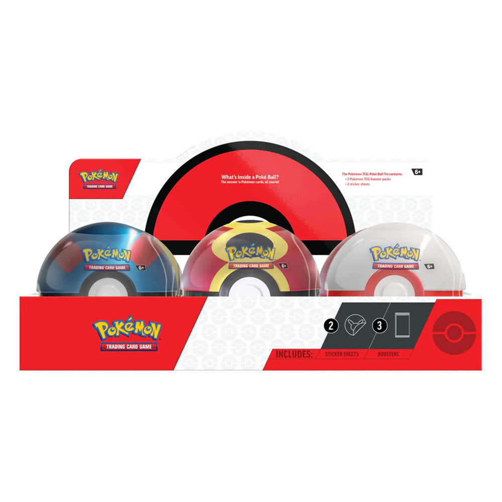 Pokemon TCG: Poke Ball Tin 2025 (Random Tin)