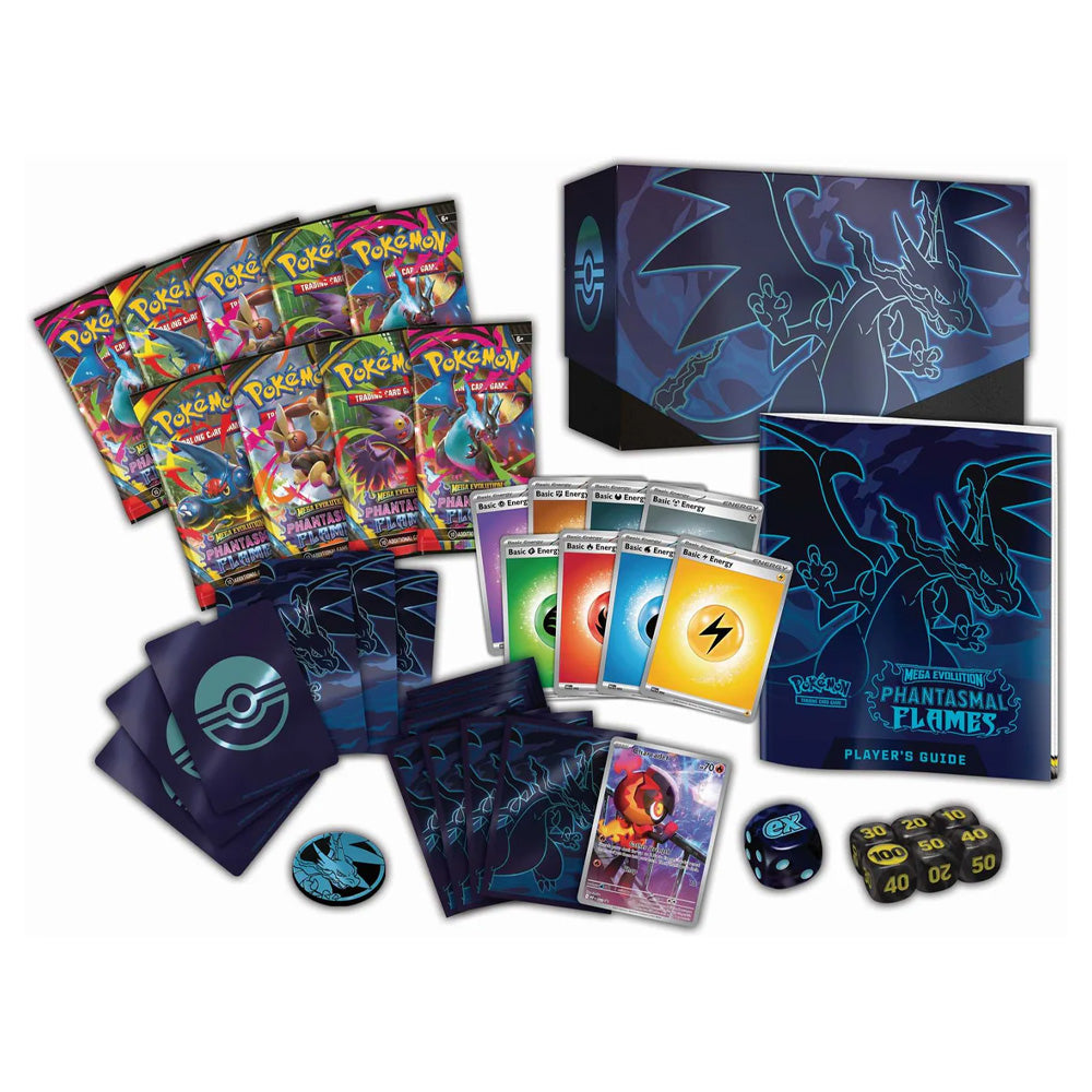 Pokemon TCG: Mega Evolution - Phantasmal Flames Elite Trainer Box (ETB)