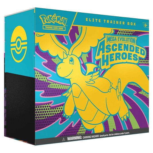 Pokemon TCG Mega Evolutions - Ascended Heroes: Elite Trainer Box