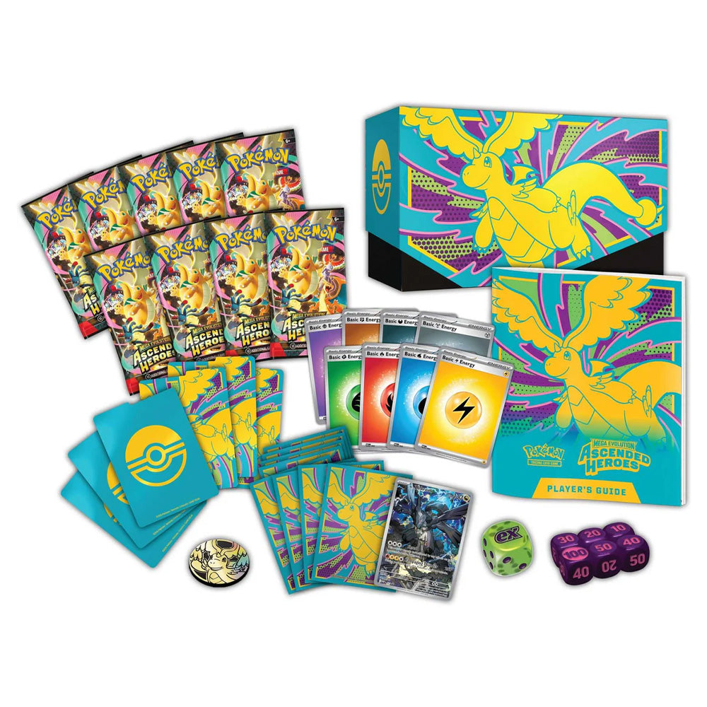 Pokemon TCG Mega Evolutions - Ascended Heroes: Elite Trainer Box