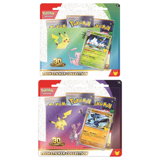 Pokemon TCG: 30th Celebration - Tech Sticker Collection - Assorted