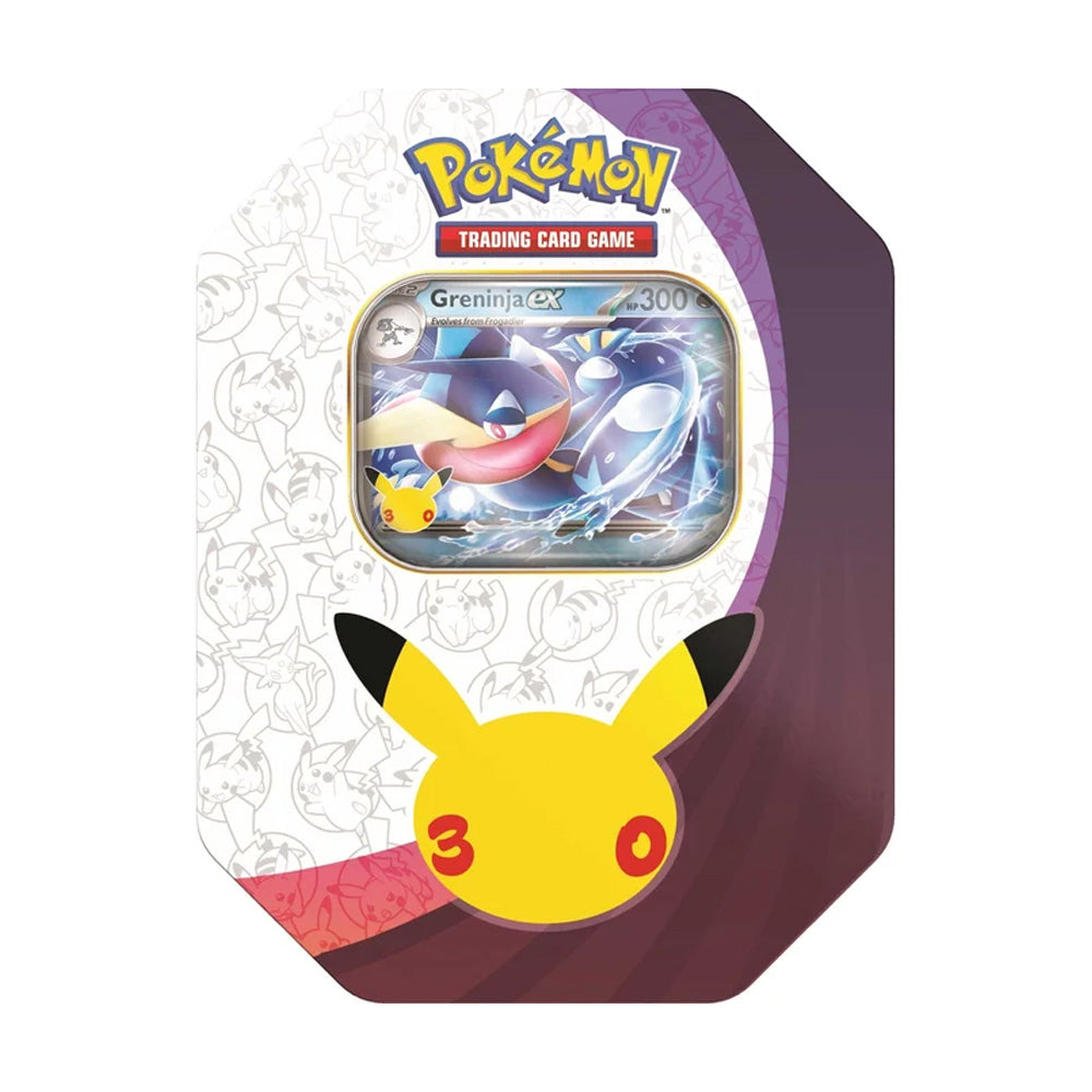 Pokemon TCG: 30th Celebration - Greninja ex Tin