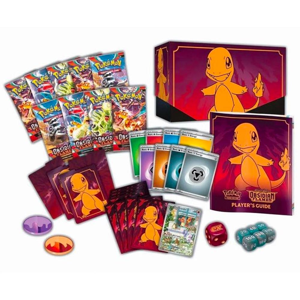 Pokemon TCG: Scarlet & Violet 3: Obsidian Flames - Elite Trainer Box