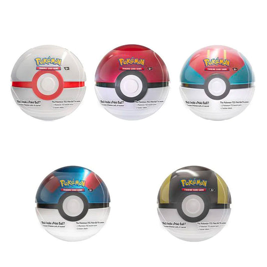 Pokemon TCG: Poke Ball Tin Series 9 (3-Booster Packs) - Assorted