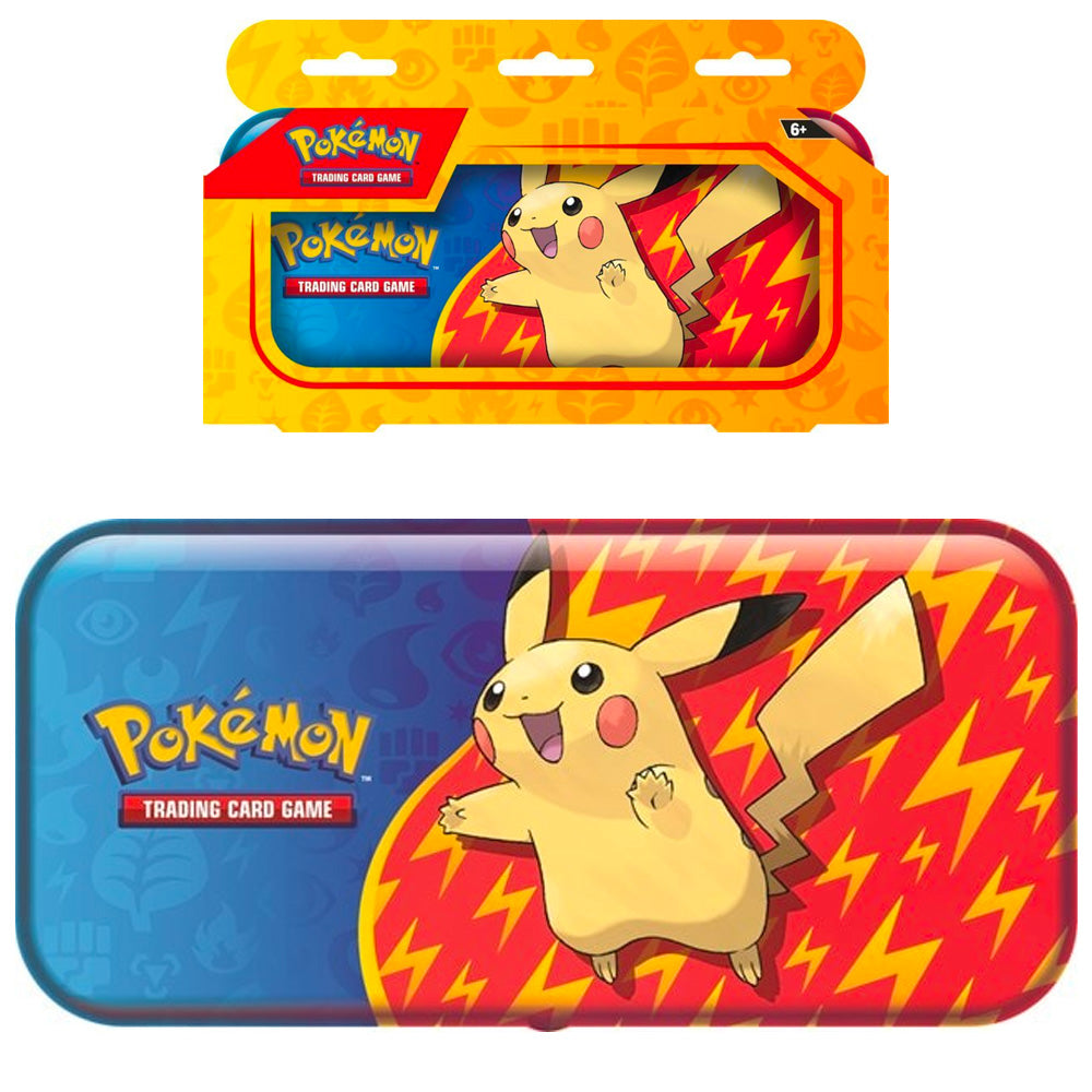 Pokemon TCG: Back to School Pencil Tin Case 2023
