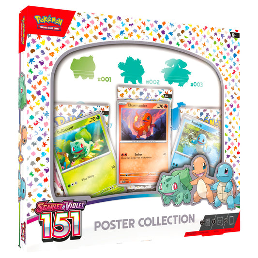 Pokemon TCG: Scarlet & Violet 3.5: 151 Poster Collection