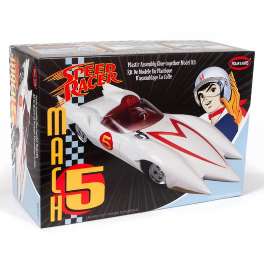 Polar Lights 990M Speed Racer Mach 5 1:25 Plastic Model Kit