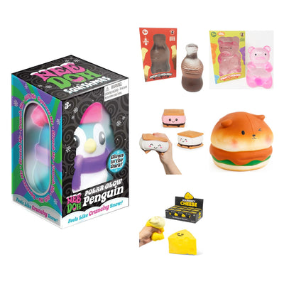 NeeDoh Polar Glow Penguin Sweet Treats Bundle
