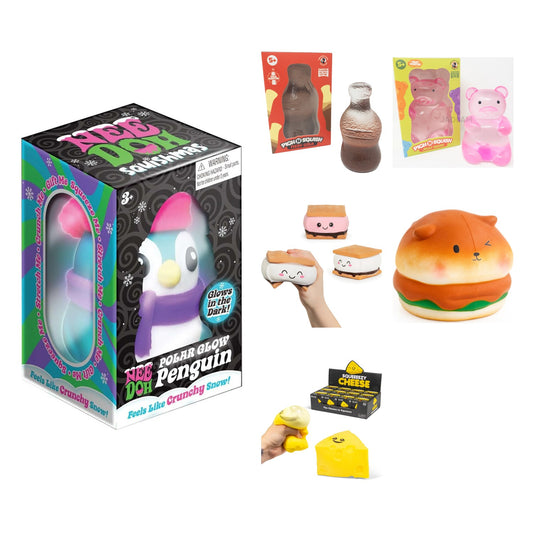 NeeDoh Polar Glow Penguin Sweet Treats Bundle