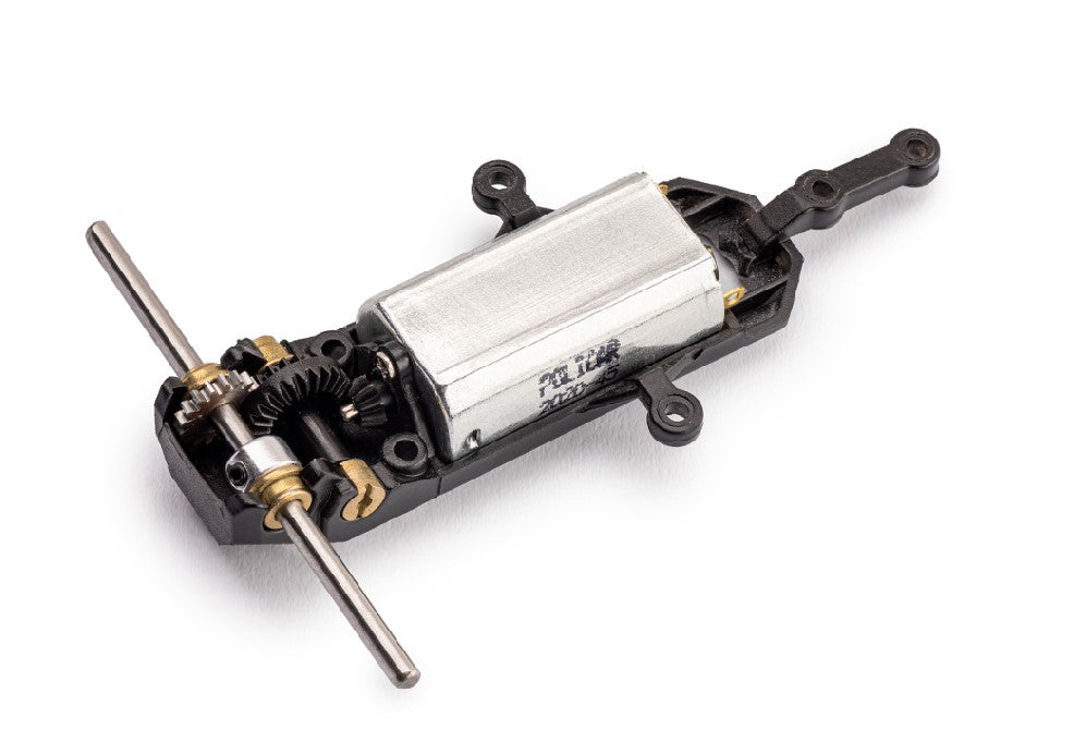 Policar F1 '80 Assmbld Motor Mount Axle 45mm Bevel Gears Z17 Crown POLPCH09-45Z17 1:32