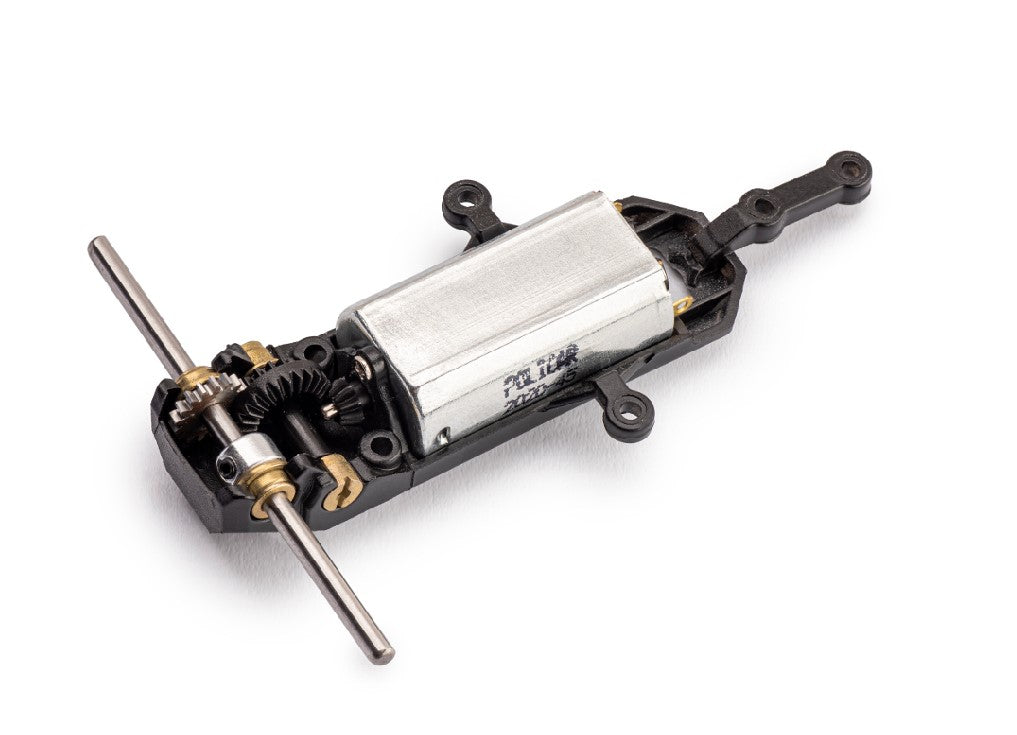 Policar F1 '80 Assmbld Motor Mount Axle 51mm Bevel Gears Z17 Crown POLPCH09-51Z17 1:32