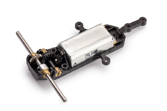 Policar F1 '80 Assmbld Motor Mount Axle 54mm Bevel Gears Z18 Crown POLPCH09-54Z18 1:32