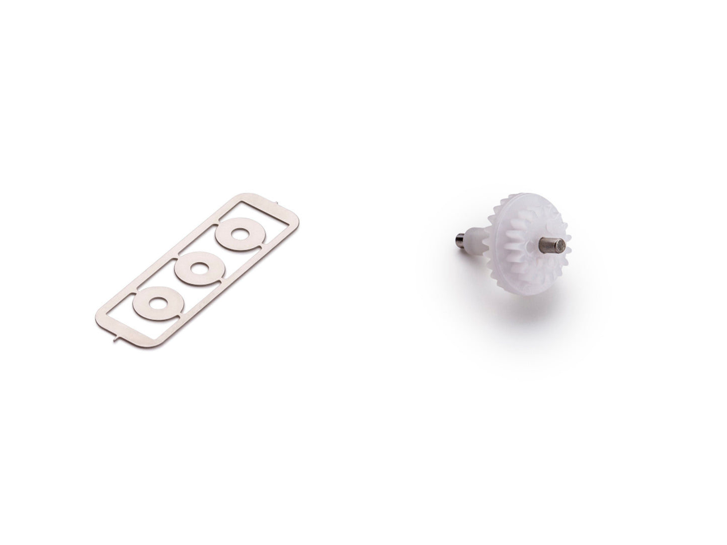 Policar Plastic Bevel Gear Z25/Z17 w/Shaft & Spacers White 1:32