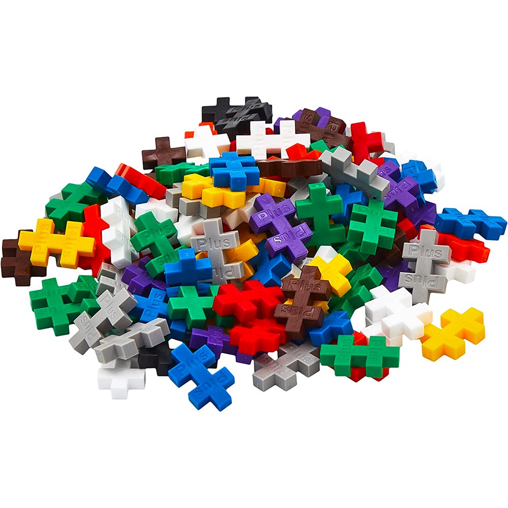 Plus-Plus Tube - Basic Colour Mix 100pcs Age 5+ Building Block Puzzle Toy 4023