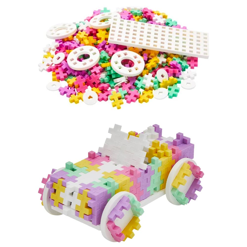 Plus-Plus Color Cars - Candy 200pcs Age 5+ Building Block Puzzle Toy 4258
