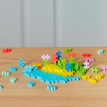Plus-Plus Tube - Tropical Mix 240pcs Age 5+ Building Block Puzzle Toy 4261