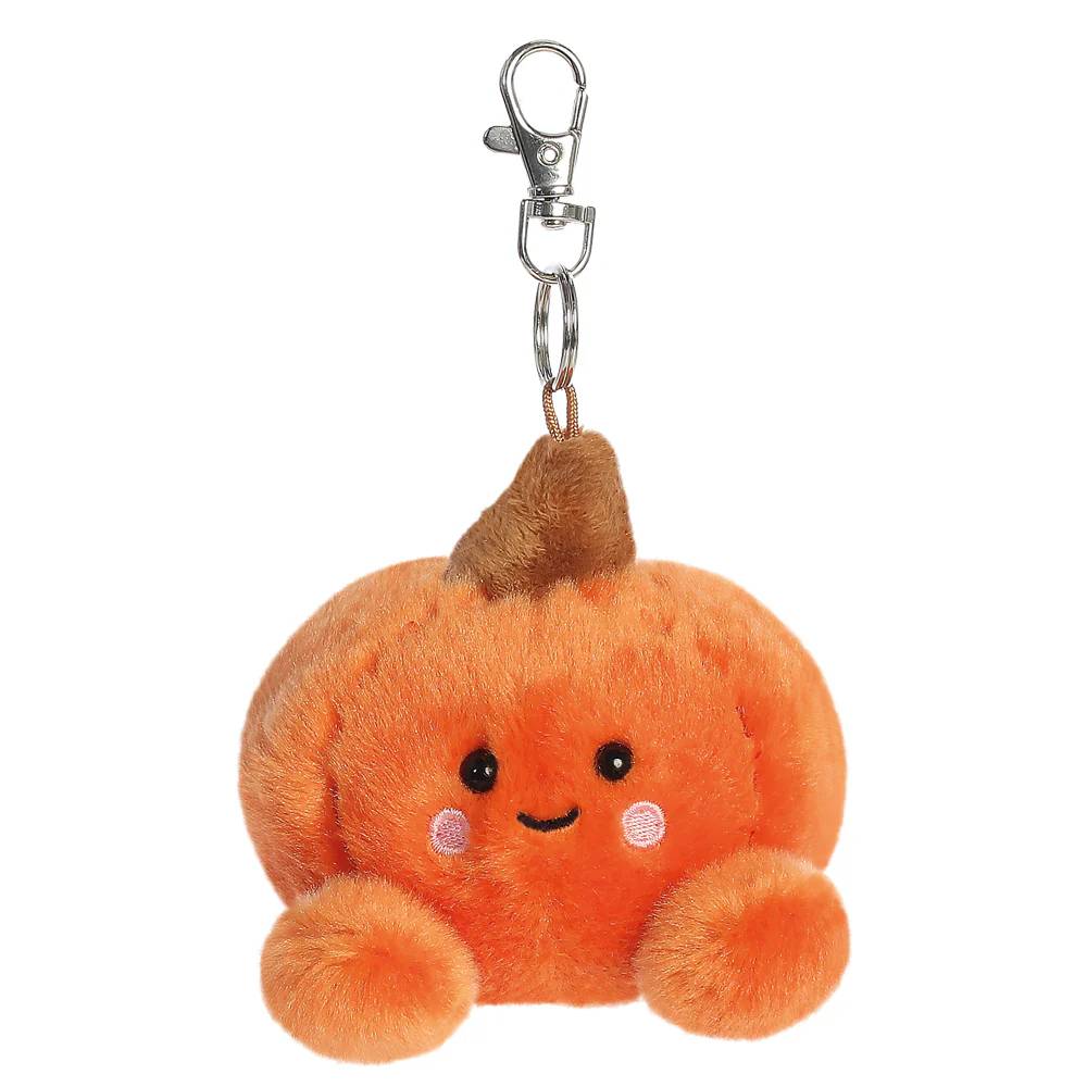 Palm Pals Paisley Pumpkin 4" Clip-On Plush
