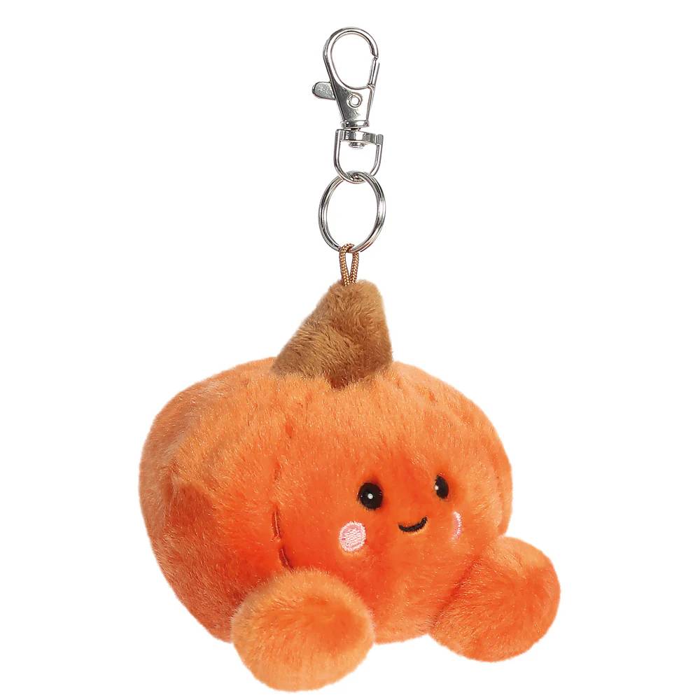 Palm Pals Paisley Pumpkin 4" Clip-On Plush