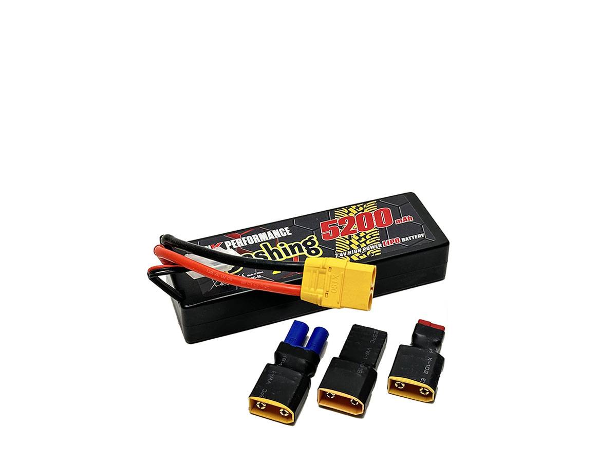 Kyosho Pink Bashing LiPo 2S 7.4V 5200mAh 50C Multi RC Battery PP3-2S5200-M