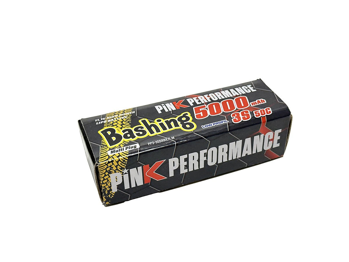 Pink Performance Bashing LiPo 3S 11.1V-5000-50C PP3-3S5000LP-M
