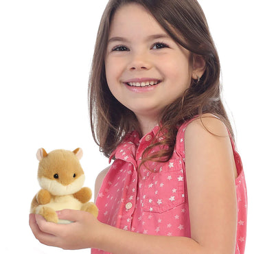 Palm Pals Happy Hamster 5" Plush Soft Toy
