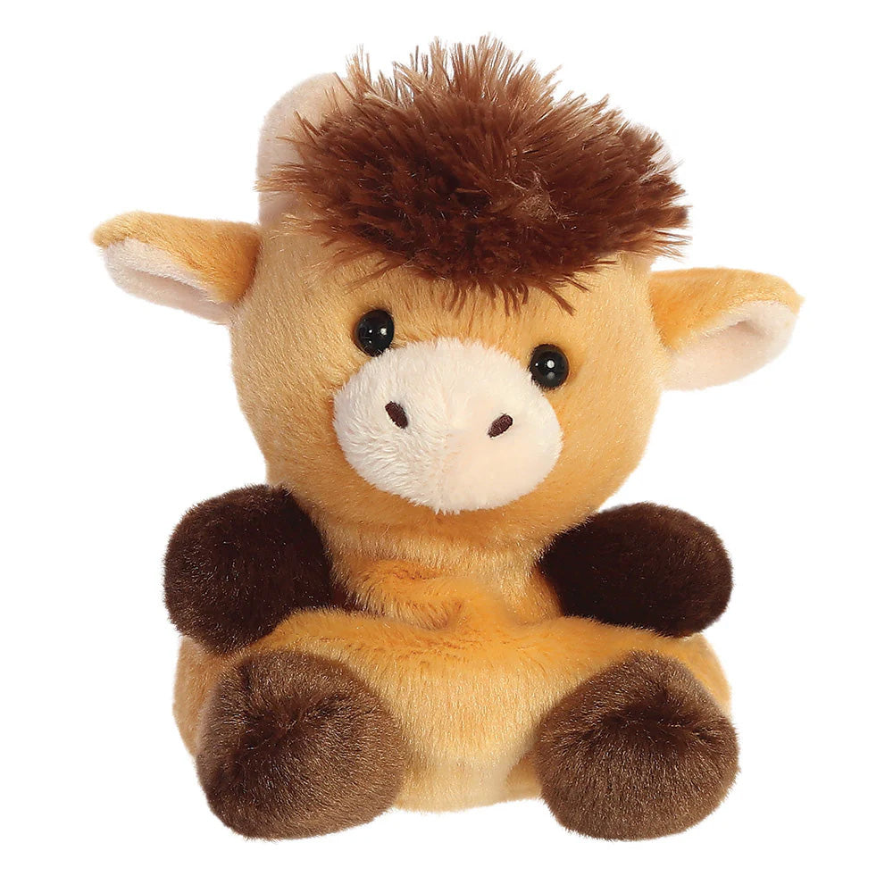 Palm Pals Hubert Highland Cow 5" Plush Soft Toy