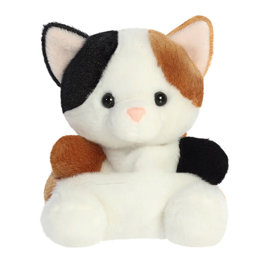 Palm Pals Calico Cat 5" Plush Soft Toy