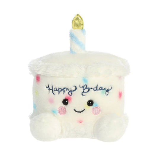 Palm Pals Happy B'day Birthday Cake 5" Plush Soft Toy