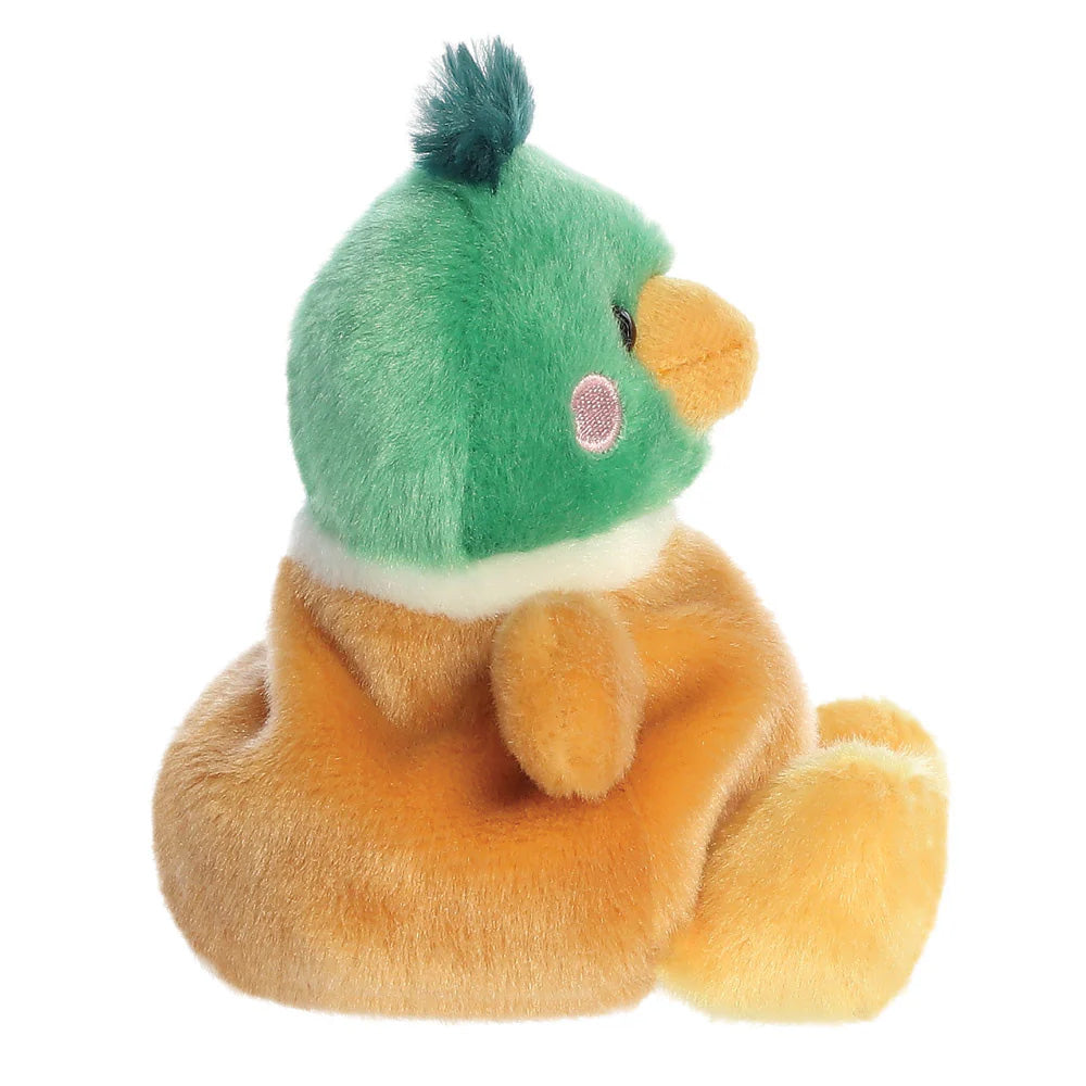 Palm Pals Puddles Mallard Duck 5" Plush Soft Toy