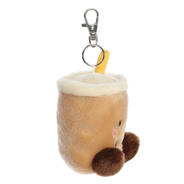 Palm Pals Milky Tea Boba 4" Clip-On Plush