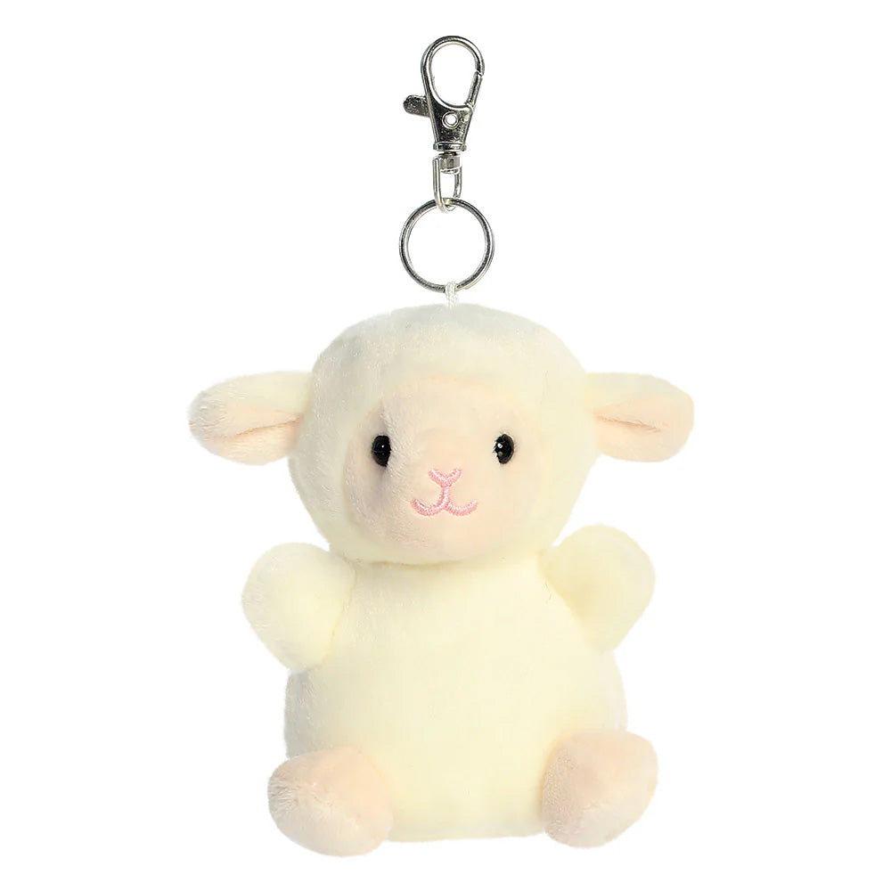 Palm Pals Woolly Lamb 4" Clip-On Plush