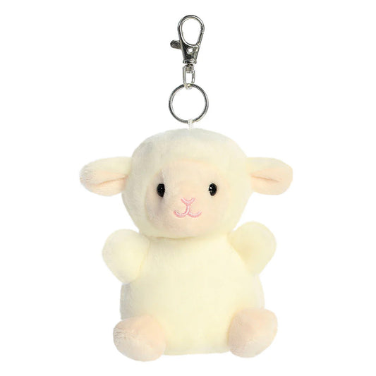 Palm Pals Woolly Lamb 4" Clip-On Plush