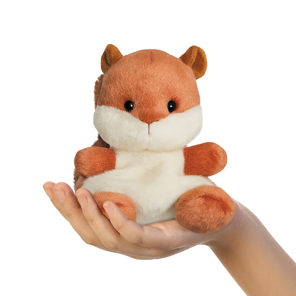 Palm Pals Nibbles Squirrel 5" Plush Soft Toy