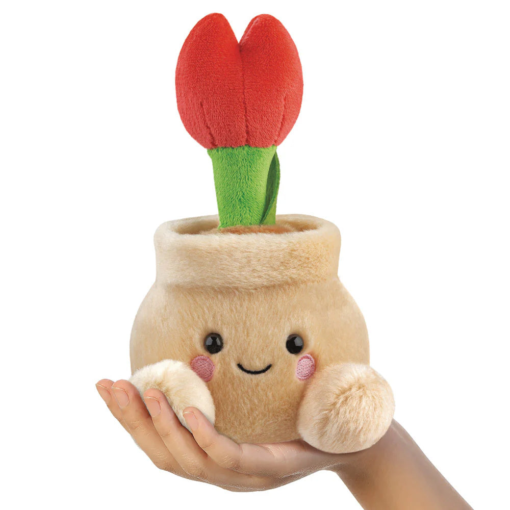 Palm Pals Lilybelle Potted Tulip 5" Plush Soft Toy