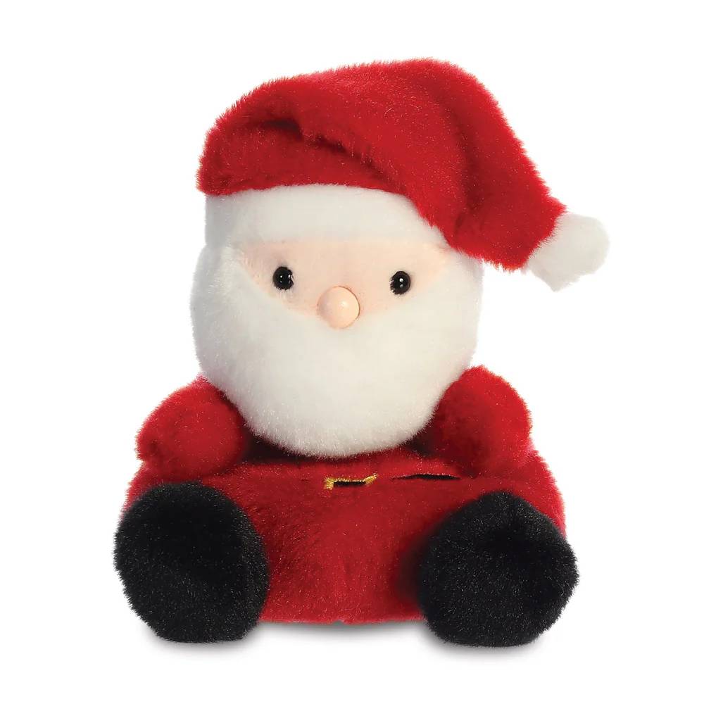 Palm Pals Santa Claus 4" Clip-On Plush