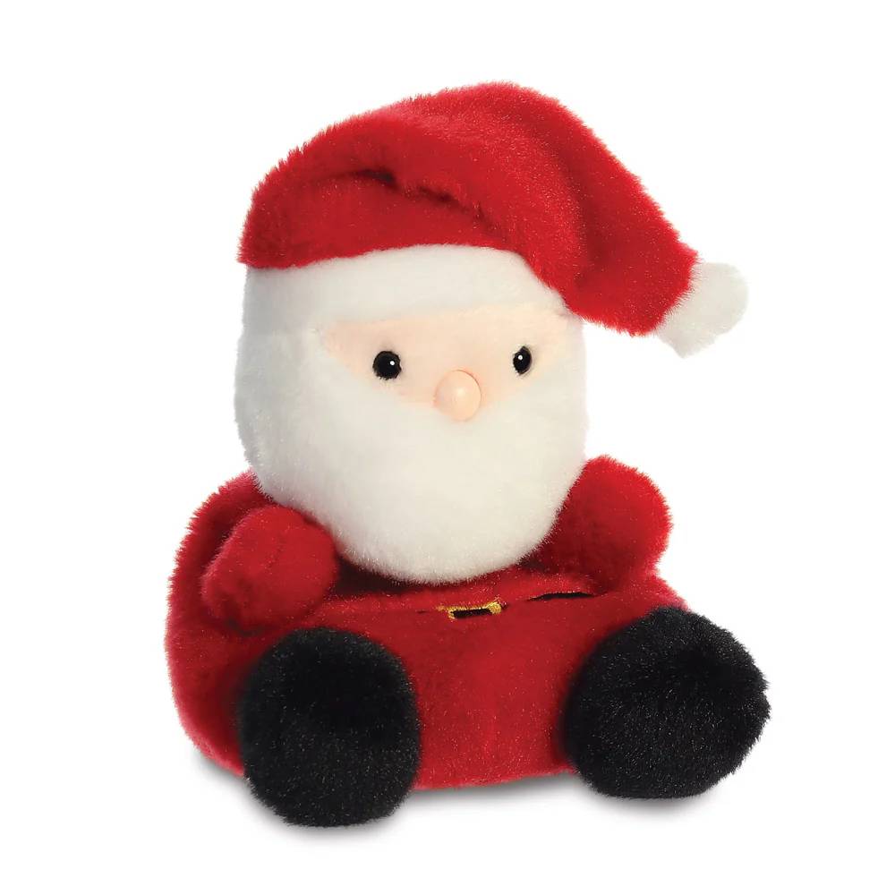 Palm Pals Santa Claus 4" Clip-On Plush