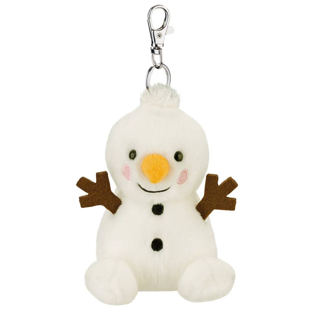Palm Pals Twig Snowman 4" Clip-On Plush