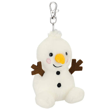 Palm Pals Twig Snowman 4" Clip-On Plush