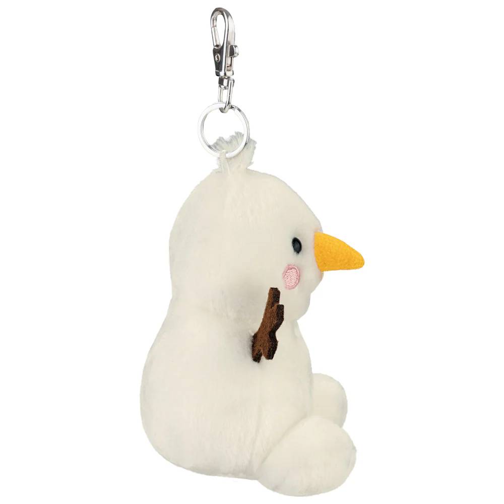 Palm Pals Twig Snowman 4" Clip-On Plush