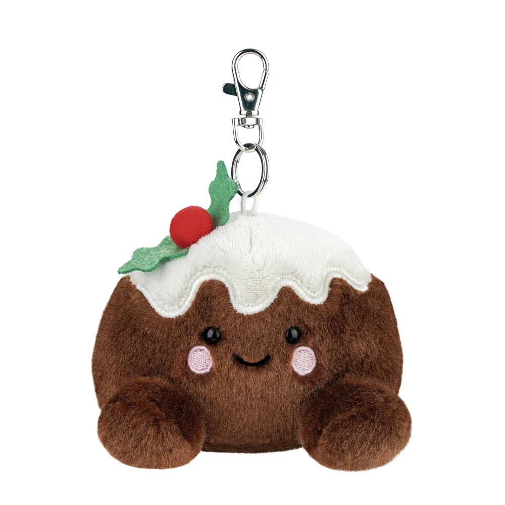 Palm Pals Carol Christmas Pudding 4" Clip-On Plush