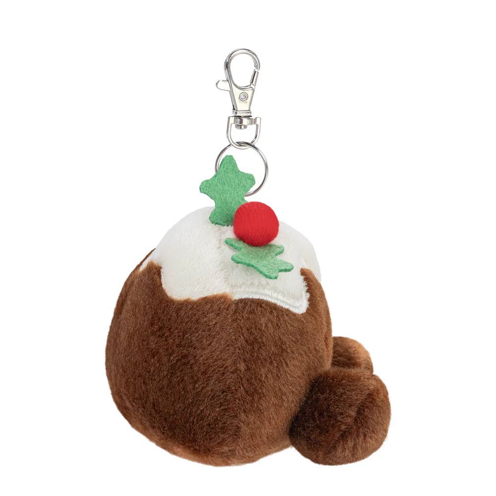 Palm Pals Carol Christmas Pudding 4" Clip-On Plush
