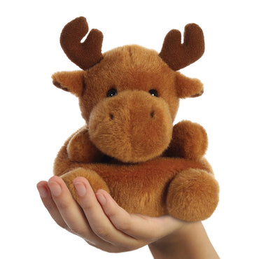 Palm Pals Cinnamon Reindeer Christmas 5" Plush Soft Toy