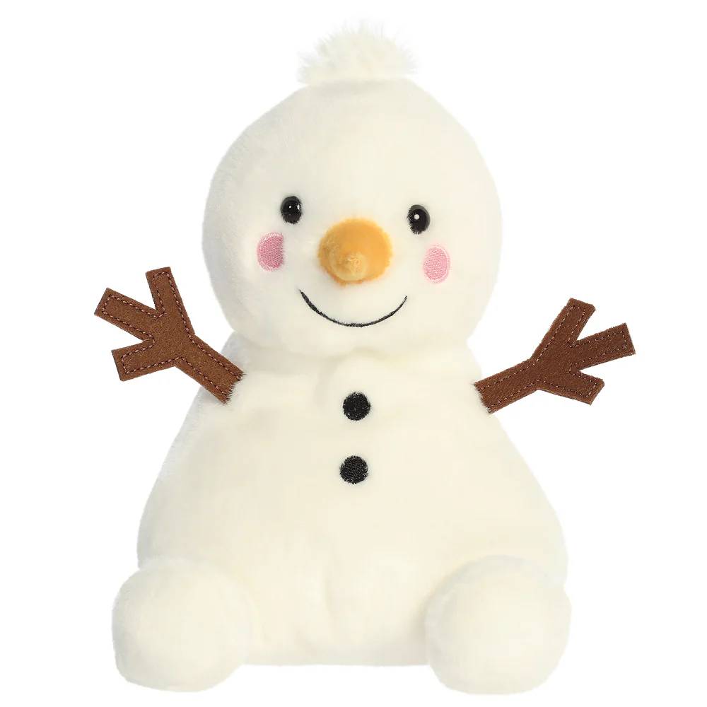 Palm Pals Twig Snowman 8" Plush Soft Toy