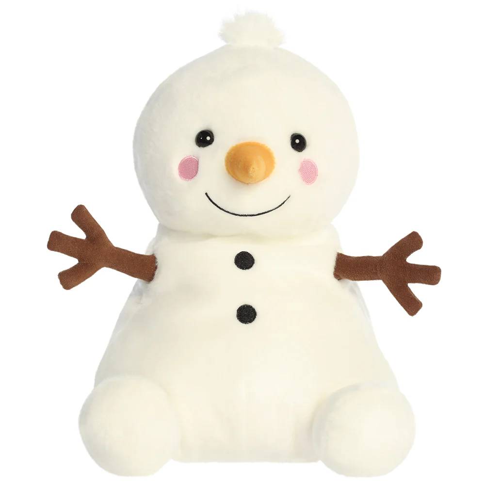 Palm Pals Twig Snowman 13" Plush Soft Toy