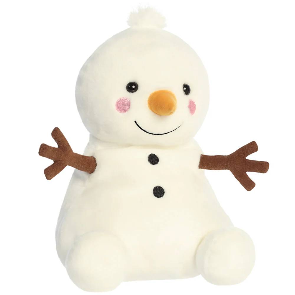 Palm Pals Twig Snowman 13" Plush Soft Toy