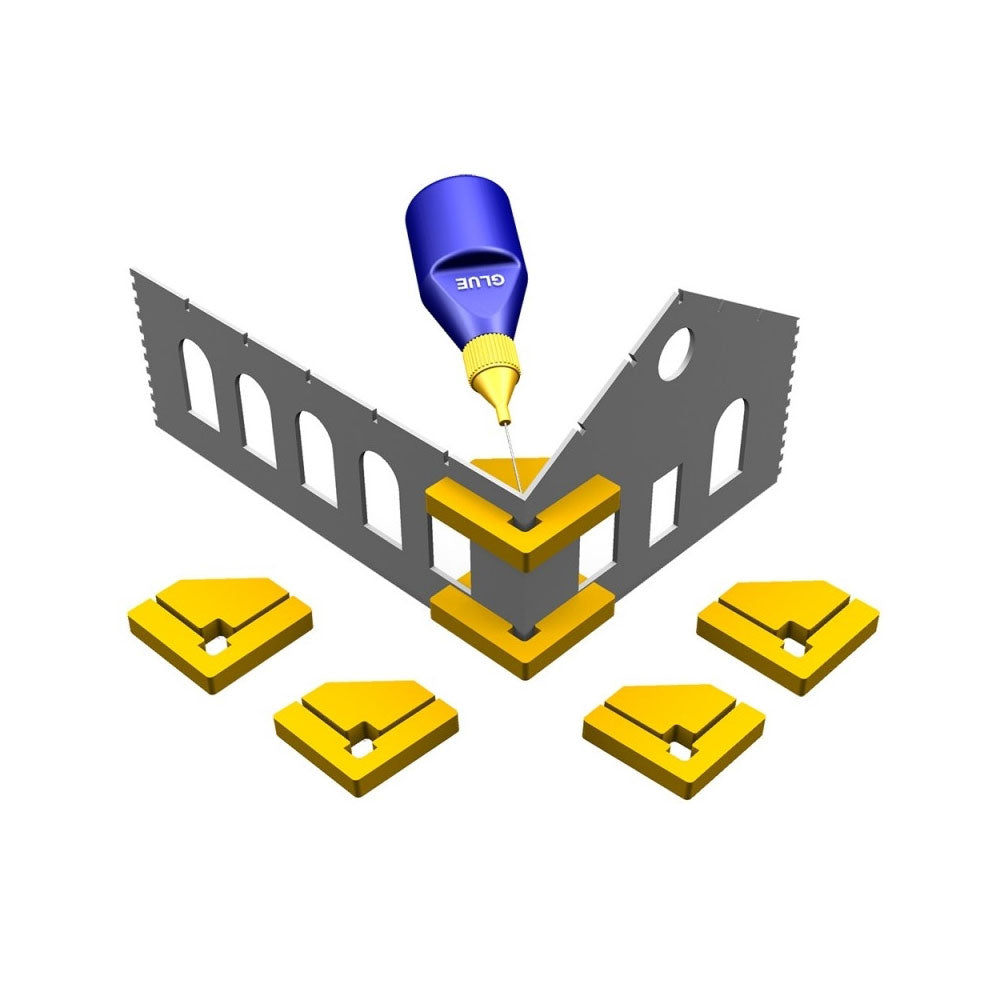 Proses PPR-SS-01 Snap & Glue Set Square (4 Magnetic Clamps w/16 Magnets)